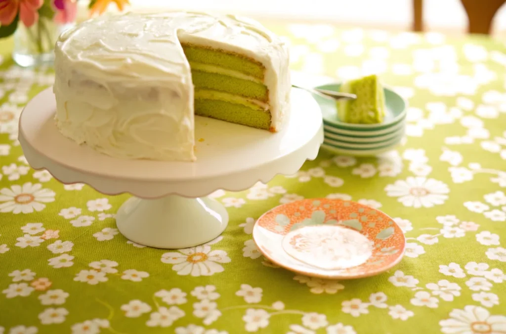 What is Key Lime Cake Made Of?