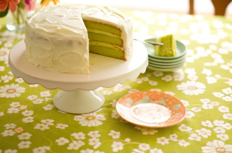 What is Key Lime Cake Made Of?