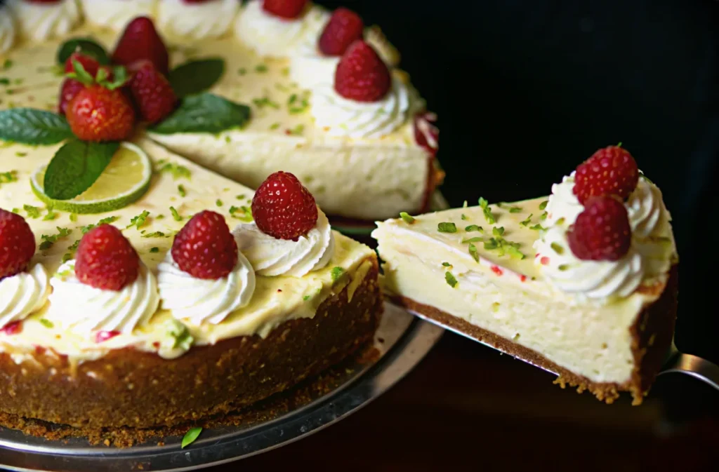What is the history of key lime cake?