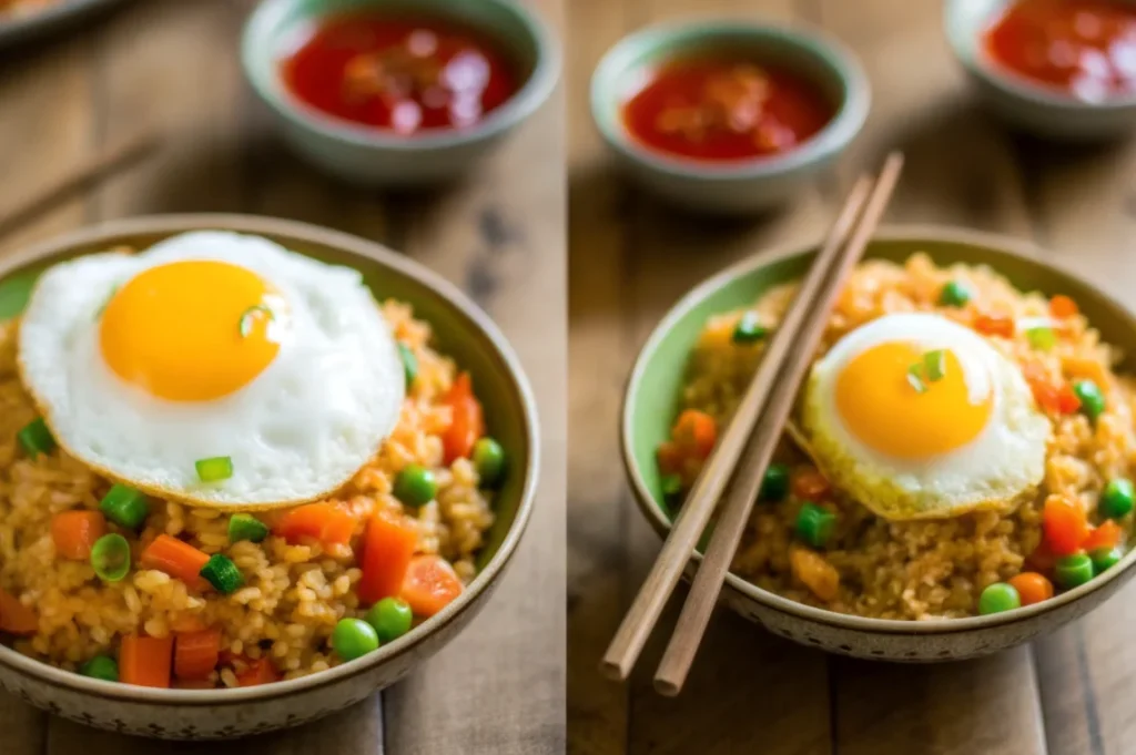 Anjappar Egg Fried Rice Recipe