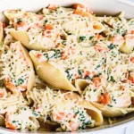 Creamy Seafood Stuffed Shells Recipe