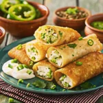 Egg Roll Wrapper Goat Cheese Jalapeno Recipe