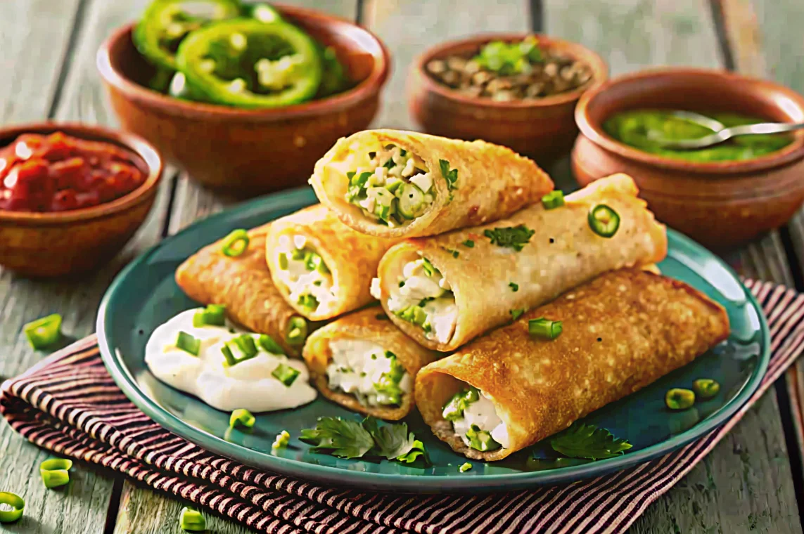 Egg Roll Wrapper Goat Cheese Jalapeno Recipe