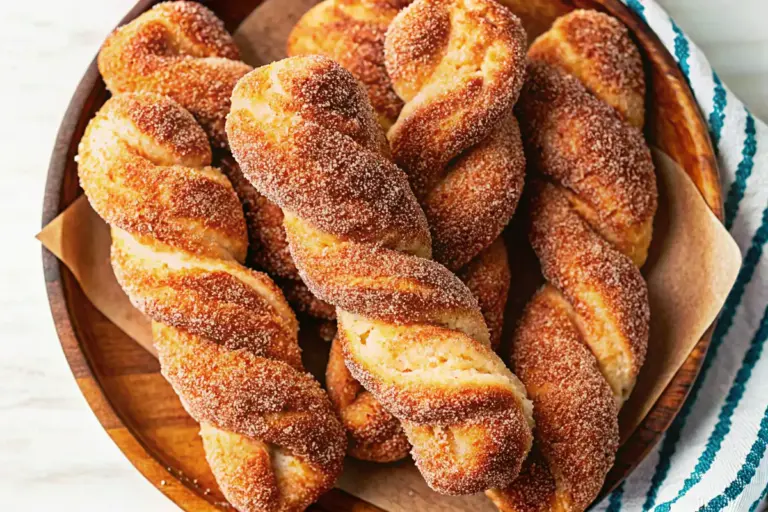 Easy Cinnamon Sugar Twists Recipe