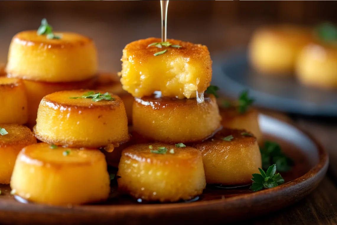 Southern-Style Honey Butter Cornbread Poppers