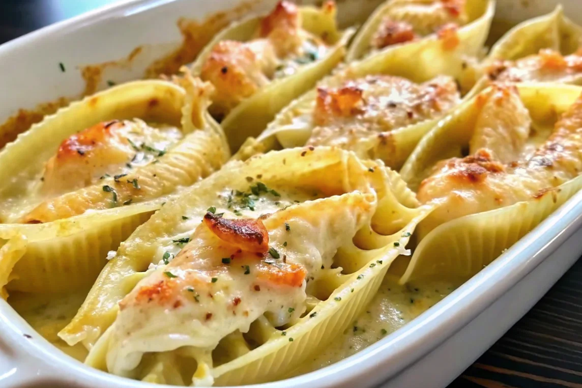 Irresistible Seafood Stuffed Shells - liyarecipes