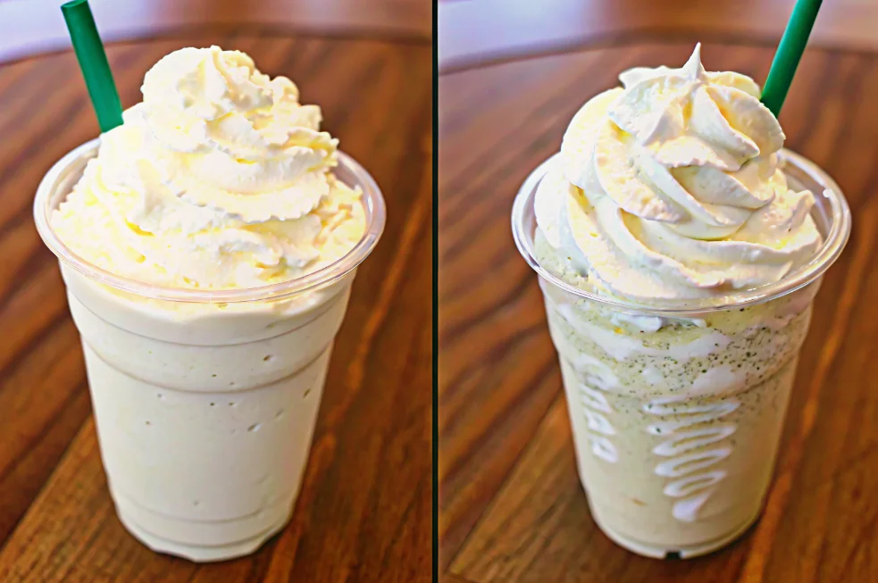 Treat Yourself to This Creamy Vanilla Bean Frappuccino There’s something undeniably satisfying about sipping a rich, creamy drink that feels like a luxurious treat. Imagine recreating that beloved Starbucks Vanilla Bean Frappuccino right in your own kitchen. It’s easier than you think, and the results are just as indulgent. This homemade version uses simple, quality ingredients to deliver that signature vanilla bean flavor you love. No need to head to the coffee shop—this recipe lets you enjoy a refreshing, creamy drink without the drive-through hassle. Making it at home not only saves you money but also allows you to customize it to your taste. Whether you’re craving a sweet pick-me-up or a cool treat, this bean frappuccino is the perfect solution. Key Takeaways Enjoy a homemade version of the Starbucks favorite. Uses simple, high-quality ingredients for rich flavor. Customize the drink to suit your preferences. Save money by skipping the coffee shop visit. Quick and easy to prepare in just minutes. Introduction: A Creamy Indulgence Few drinks can match the luxurious creaminess of a well-crafted Frappuccino. This homemade version brings the same velvety texture and rich flavor you love, without the need to visit a coffee shop. Perfect for warm days or whenever you need a sweet escape, it’s a treat that feels both indulgent and refreshing. What Makes This Drink Special? What sets this drink apart is its thick, luscious texture and authentic taste. Made with simple, high-quality ingredients, it captures the essence of a Starbucks favorite. The absence of coffee makes it a great option for kids or anyone avoiding caffeine, while still delivering that signature creamy satisfaction. An Overview of the Copycat Starbucks Concept Recreating a Starbucks drink at home is easier than you might think. This recipe replicates the popular creme-based Frappuccino, offering the same frothy consistency and delightful flavor. By using fresh ingredients, you can enjoy a drink that’s just as good—if not better—than the original. Not only is this version cost-effective, but it also allows for customization. Whether you prefer it sweeter, lighter, or with added toppings, the possibilities are endless. Stay tuned for tips on personalizing your drink and exploring its nutritional benefits in later sections. The Legacy of Starbucks and the Frappuccino Craze Starbucks transformed the way America enjoys blended beverages with the Frappuccino. Introduced in 1995, this icy treat quickly became a summer staple. Its success wasn’t just about taste—it was about creating a cultural phenomenon that resonated with millions. From its early days, the Frappuccino inspired countless copycat recipes. Home enthusiasts began experimenting with blenders, ice, and simple ingredients to recreate the café experience. This shift turned a premium drink into a beloved homemade treat. From Starbucks Original to Copycat Classics The original Frappuccino was a game-changer. Made with ice, milk, and flavored syrups, it was blended to perfection and topped with whipped cream. Its simplicity and versatility made it easy to replicate at home. Today, countless recipes mimic its signature texture and flavor. Key ingredients like whipped cream and ice remain staples in these copycat versions. Many recipes also use a blender to achieve that smooth, frothy consistency. Whether you prefer coffee-based or creme-based options, the possibilities are endless. Cultural Impact and Popularity in the United States The Frappuccino isn’t just a drink—it’s a symbol of indulgence and creativity. Its family-friendly appeal makes it a favorite for all ages. Seasonal variations, like the Pumpkin Spice Frappuccino, have become annual traditions that drive excitement and sales. This drink’s popularity extends beyond Starbucks. It has inspired competitors and become a staple in American culture. From social media trends to family gatherings, the Frappuccino continues to bring people together, one blended cup at a time. Essential Ingredients & Shopping Tips for a Perfect Drink Quality ingredients are the foundation of a delicious and satisfying drink. To recreate that creamy, indulgent experience at home, it’s important to focus on the right components. From fresh milk to premium vanilla, every detail matters. Choosing Quality Vanilla and Ice Cream Real vanilla is a game-changer for flavor. Look for products that use vanilla bean or pure extract. Avoid imitation flavorings, as they can’t match the depth of authentic vanilla. Similarly, high-quality ice cream adds richness and texture to your drink. Opt for brands with simple, natural ingredients for the best results. When shopping, check labels carefully. Words like “natural” or “pure” are good indicators of quality. Fresh, whole milk is another key ingredient. It provides the creamy base that makes this drink so satisfying. Substitutions and Ingredient Enhancements If you’re out of a specific ingredient, don’t worry. There are plenty of substitutions that work well. For example, almond or oat milk can replace dairy milk for a lighter option. Adjust the sugar to taste, adding a little at a time until you reach the desired sweetness. Here are some tips for enhancing your drink: Use vanilla bean paste for a stronger, more authentic flavor. Experiment with different types of milk to find your favorite. Add a pinch of xanthan gum for a smoother texture. Small adjustments, like tweaking the milk-to-ice ratio, can make a big difference. Take a minute to taste and adjust as you go. With the right ingredients and a little creativity, you can craft a drink that’s perfect for you. Easy vanilla bean frappuccino recipe for Home Indulgence Skip the coffee shop and make this delicious treat at home. With just a few simple steps, you can enjoy a creamy, refreshing drink that rivals your favorite café version. Perfect for warm days or whenever you need a sweet escape, this recipe is both indulgent and easy to prepare. Preparation and Blending Techniques To achieve the perfect texture, a high-speed blender is essential. Brands like Vitamix or Waring work best to blend the ingredients into a smooth, frothy consistency. Start by chilling your glass for an extra refreshing experience. Here’s a quick overview of the process: Combine milk, ice, and ice cream in the blender. Add a touch of vanilla extract for enhanced flavor. Blend until smooth and creamy. Each ingredient plays a key role. Milk provides the base, ice adds thickness, and ice cream delivers richness. For safety, ensure the blender lid is secure before starting. Step-by-Step Instructions Follow these simple steps to create your drink: Add 1 cup of milk to the blender. Include 1 cup of ice for a chilled texture. Scoop in 1/2 pint of vanilla bean ice cream. Mix in 1/2 teaspoon of vanilla extract for flavor. Blend on high until smooth and frothy. Pour into a chilled glass and top with whipped cream if desired. This copycat Starbucks drink is designed for home cooks looking for an easy make version. Customize it by adding toppings like crushed Oreos or a drizzle of caramel. Ingredient Quantity Milk 1 cup Ice 1 cup Vanilla Bean Ice Cream 1/2 pint Vanilla Extract 1/2 teaspoon With these steps, you’ll have a creamy, indulgent drink ready in minutes. Perfect for satisfying your sweet tooth or impressing guests with a café-style treat. Customizing Your Frappuccino: Flavor Twists and Enhancements Transform your drink into a personalized masterpiece with simple tweaks. Whether you’re craving extra sweetness or a hint of spice, there are countless ways to make this beverage uniquely yours. From toppings to mix-ins, the possibilities are endless. Whipped Cream, Caramel, and Cinnamon Additions Toppings like whipped cream, caramel drizzle, or a sprinkle of cinnamon can elevate your drink. These additions not only enhance the taste but also add a touch of indulgence. For a richer experience, layer caramel between the drink and whipped cream. Experiment with spices like nutmeg or cocoa powder for a unique twist. These small changes can make a big difference in flavor. Adjust the amount of each ingredient to suit your preferences. Enhancing the Vanilla Flavor To make the vanilla flavor stand out, consider using vanilla bean paste instead of extract. It adds a deeper, more authentic taste. You can also blend in a splash of almond or oat milk for a nutty undertone. For a thicker texture, reduce the amount of milk or add a pinch of xanthan gum. These adjustments ensure your drink is creamy and satisfying. Take your time to taste and tweak until it’s perfect. Customization Tips and Tricks Here are some easy ways to personalize your drink: Add crushed cookies or chocolate shavings for extra crunch. Use plant-based milk for a dairy-free option. Blend in frozen fruits like strawberries for a fruity twist. These enhancements allow you to create a drink that’s tailored to your taste. Whether you prefer it sweeter, lighter, or richer, the choice is yours. Ingredient Enhancement Whipped Cream Adds creaminess and sweetness Caramel Drizzle Enhances richness and flavor Cinnamon Provides a warm, spicy note With these tips, you can make vanilla the star of your drink. Enjoy the process of experimenting and discovering your perfect combination. Whether at home or for guests, this beverage is sure to impress. Nutritional Information & Storing Your Frappuccino Understanding the nutritional profile of your favorite drink can help you enjoy it guilt-free. Whether you’re indulging in a starbucks copycat or a homemade version, knowing the details ensures you can savor every sip. Let’s dive into the nutritional breakdown and storage tips to keep your drink fresh and delicious. Nutritional Breakdown and Health Tips A typical homemade version of this drink contains around 155 calories per serving. It includes 12.9g of fat, 7g of carbohydrates, and 3g of protein. For those watching their sugar intake, this recipe starbucks style uses only 3g of sugar per serving. Here are some health tips to consider: Opt for low-fat milk or unsweetened almond milk to reduce calories. Skip whipped cream or use a sugar-free alternative to cut down on fat and sugar. If you’re avoiding caffeine, this drink is naturally caffeine-free, making it a great option for all ages. For a lighter version, consider using low-sugar yogurt or a plant-based milk alternative. These swaps can make your drink healthier without sacrificing flavor. Proper Storage and Serving Practices To keep your drink fresh, store it in an airtight container or mason jar. If you’ve made extra, freezing is a great option. Simply pour the mixture into a freezer-safe container and thaw it in the fridge when ready to enjoy. Here’s how to maintain the best quality: Freeze for up to one month for optimal freshness. When ready to serve, let it thaw slightly and blend again for a smooth texture. Add toppings like caramel drizzle or cinnamon just before serving to keep them fresh. If you’d like to save the recipe for later, you can easily print it or store it digitally. This ensures you always have the steps on hand for a quick and easy treat. By following these tips, you can enjoy your starbucks copycat drink anytime, knowing it’s both delicious and well-preserved. Conclusion Creating a creamy, indulgent drink at home is easier than you think. With just a few simple ingredients like extract and a teaspoon vanilla, you can enjoy a café-style treat in minutes. This recipe mirrors the beloved Starbucks original, offering the same rich flavor and smooth texture. Making it at home saves you money and allows for endless customization. Add top whipped cream or experiment with other flavors to make it uniquely yours. Whether you’re looking for a sweet escape or a refreshing treat, this drink is perfect for any occasion. Take a time minute to treat yourself to this luxurious experience. Print the recipe, try it out, and share your creation with friends and family. Enjoy the simplicity and satisfaction of making your favorite drink at home.