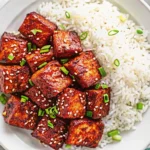 Crispy Honey Garlic Salmon Bites