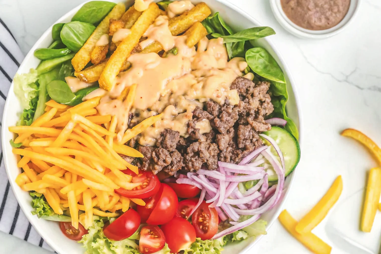 Delicious Burger Bowl Recipe
