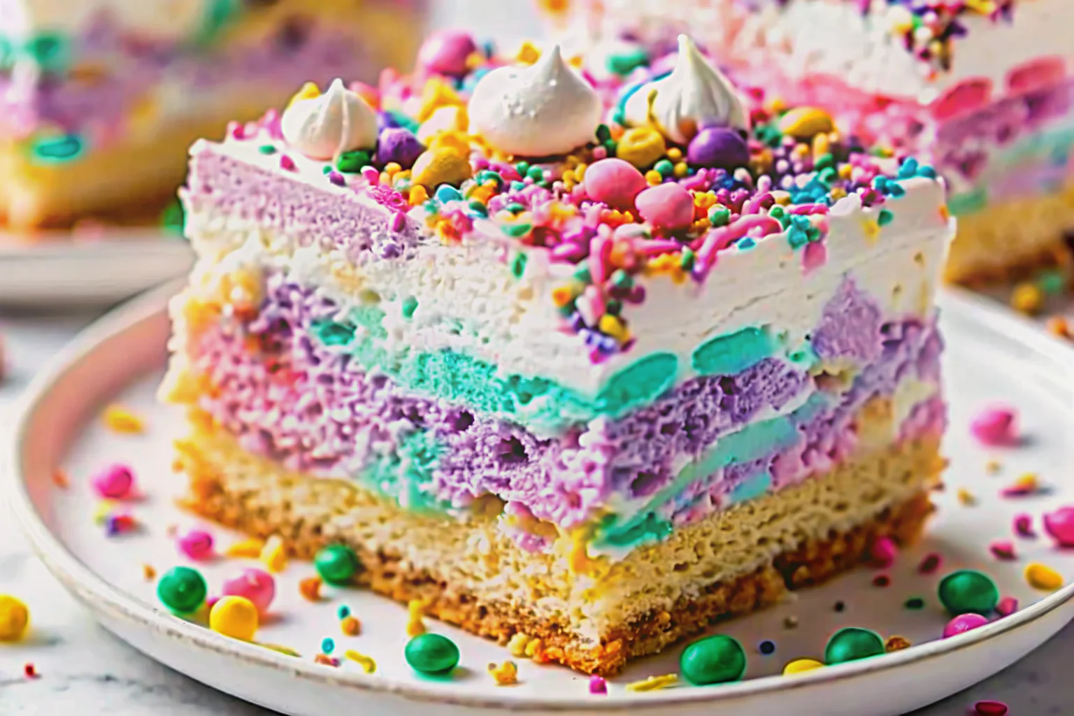 The Best Easter Poke Cake: A Moist & Colorful Delight