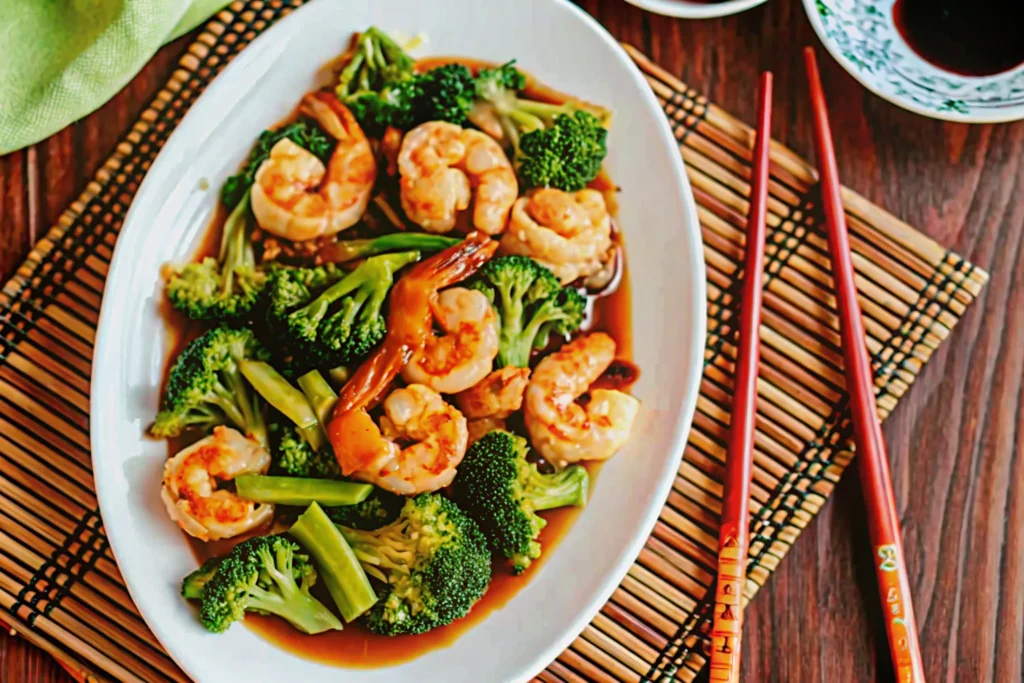 Simple Shrimp and Broccoli Dish
