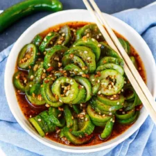 Easy Korean Cucumber Salad Recipe