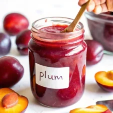 Easy Plum Jam Recipe (No Pectin)
