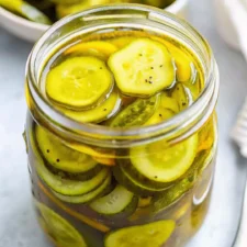 Easy Refrigerator Bread and Butter Pickles Recipe: No Canning Needed!