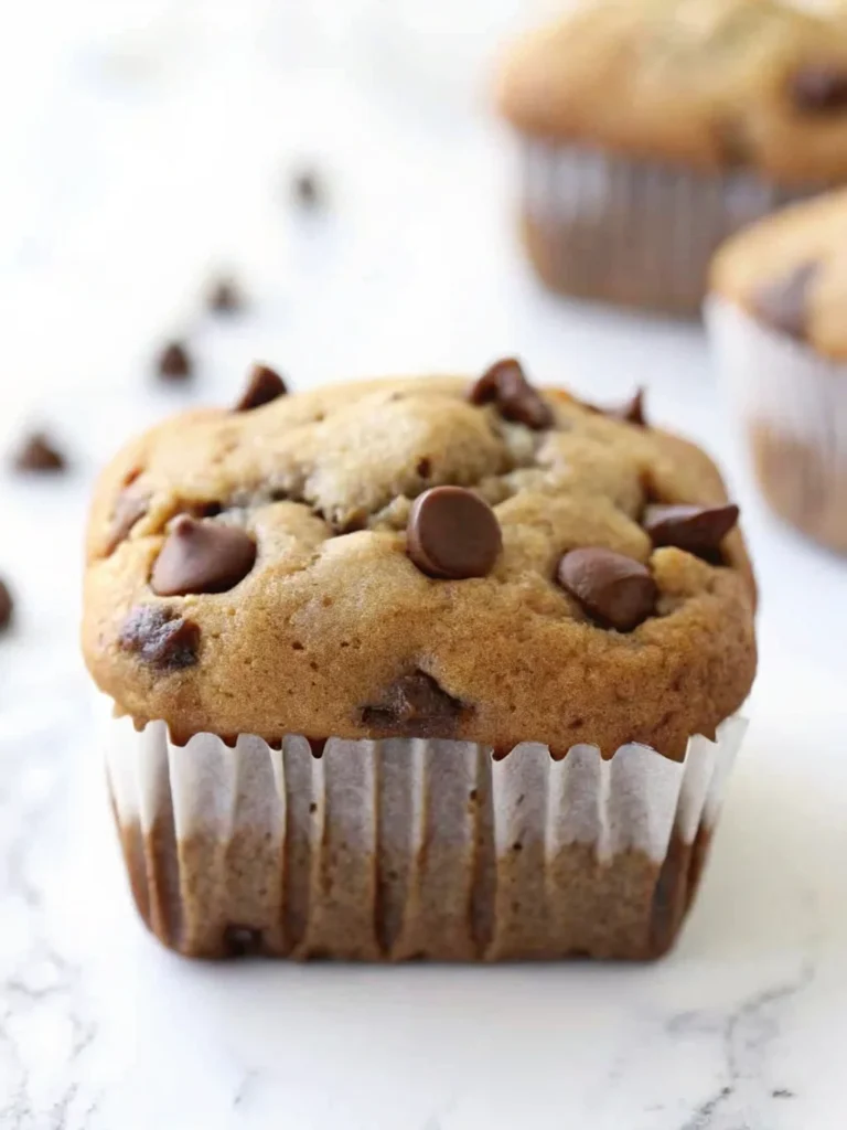 Freshly baked banana bread mini loaves with chocolate chips arranged on white marble surface, perfect mini loaf pan recipes for individual servings