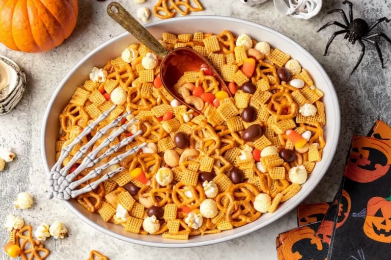Halloween Trail Mix: The Perfect Sweet & Salty Halloween Chex Mix Recipe