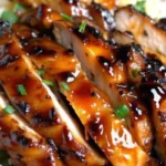 Hawaiian style teriyaki chicken with grilled pineapple and steamed rice showcasing golden caramelized glaze and tender meat