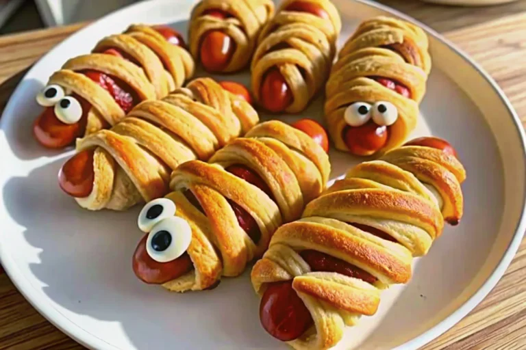 Quick & Easy Mummy Hot Dog Recipe for Halloween Fun