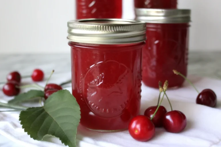Best Cherry Jelly Recipe | Simple Homemade Jelly from Juice for Beginners