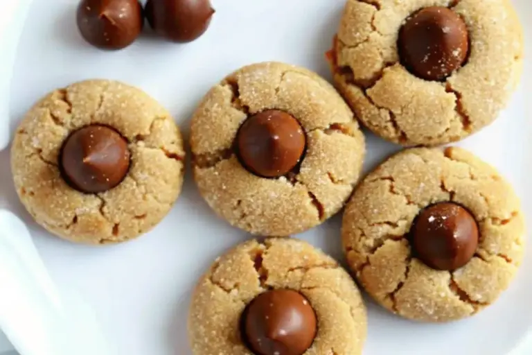 Perfect Peanut Butter Blossoms Recipe | Soft & Chewy Cookies with Chocolate Kisses