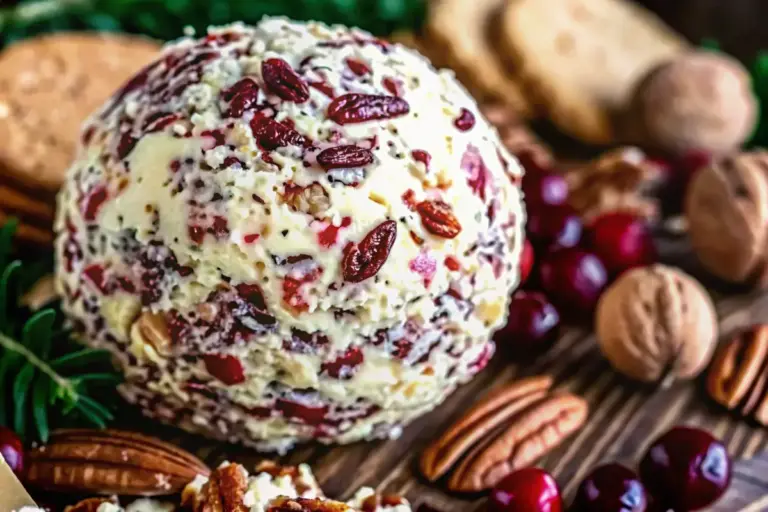 Best Cranberry Pecan Cheese Ball Recipe: Perfect Holiday Entertaining