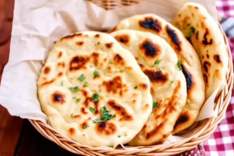 Best Easy Naan Bread Recipe with Yogurt