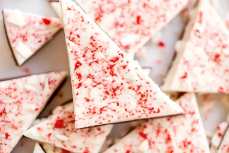 How to Make Salted Peppermint Bark at Home | Easy Christmas Desserts Kids Love