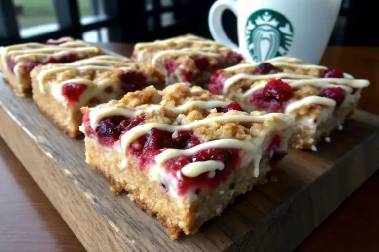 How to Make Cranberry Bliss Bars (Starbucks Copycat) | Easy Recipe