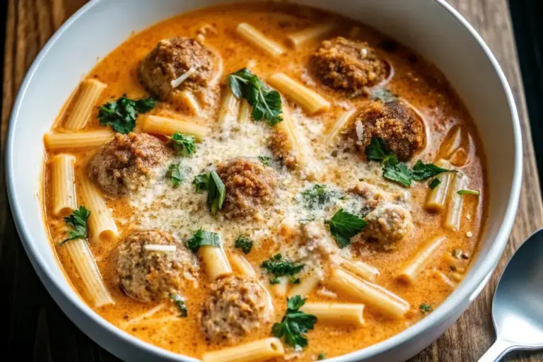 Easy Creamy Italian Meatball Soup: Restaurant-Quality Comfort Food in 1 Hour