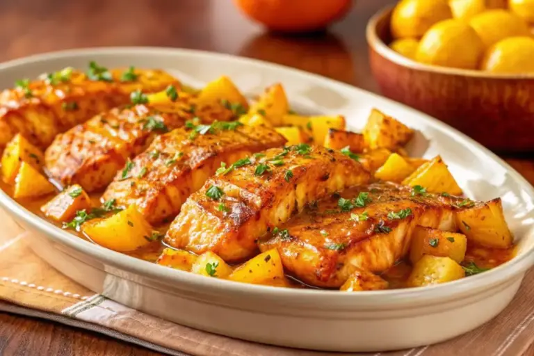Healthy Pineapple Glazed Salmon – Perfect Spring Meals Recipe