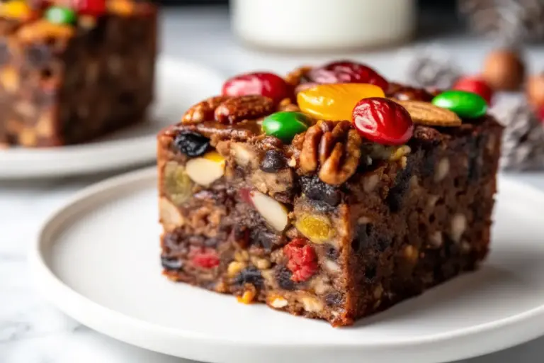 Easy Traditional Christmas Fruit Cake Recipe – Festive & Delicious!