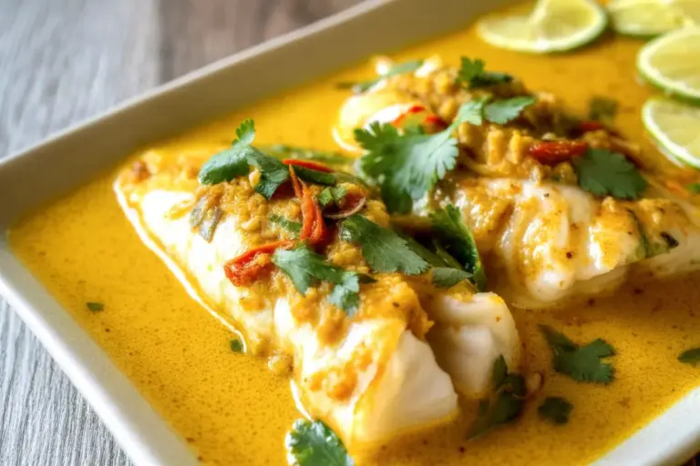 Healthy Coconut Curry Baked Cod – Easy Fish Recipes with a Twist