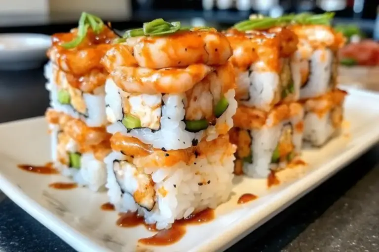 Quick Spicy Shrimp Sushi Stacks: Layered Flavor for Beginners