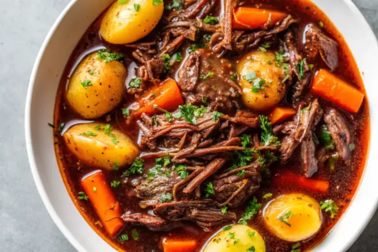 Easy Slow Cooker Pot Roast Wine Recipe for Tender Beef Dinners