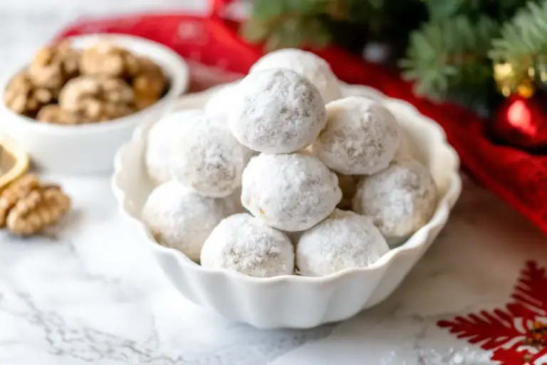 How to Make Russian Tea Cakes: Nutty, Powdered Sugar Delights