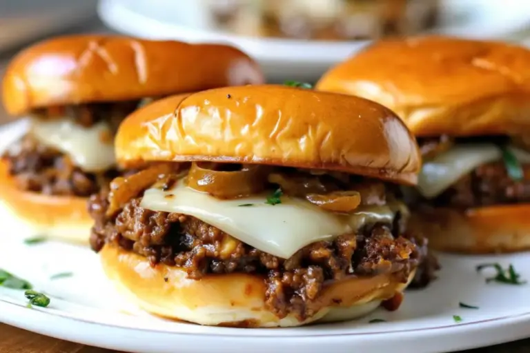 Best French Onion Beef Sloppy Joes Recipe
