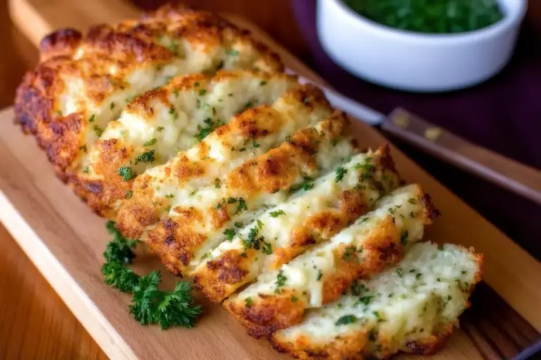 Healthy Parmesan Chicken Meatloaf