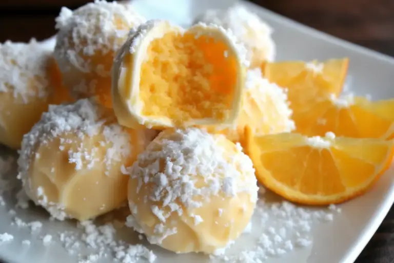 Simple Orange Creamsicle Truffles Recipe