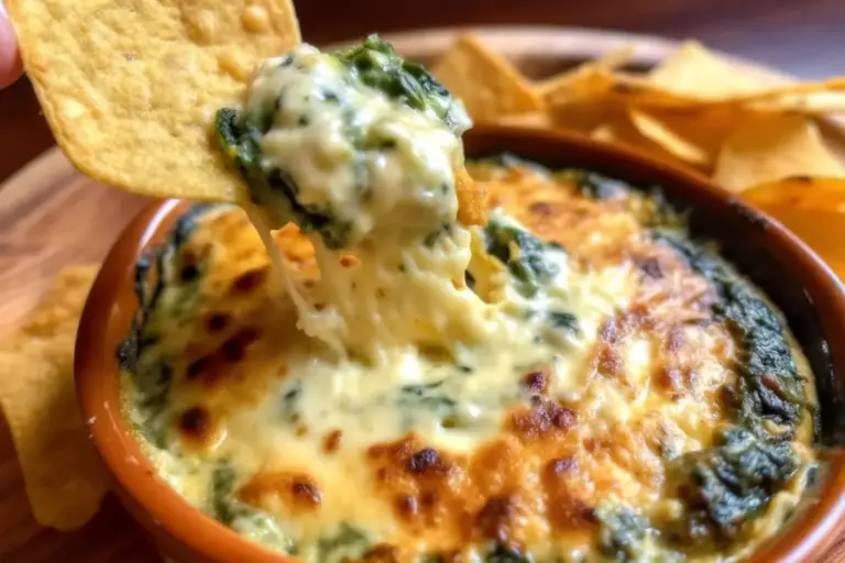Healthy Spinach Artichoke Dip Recipe