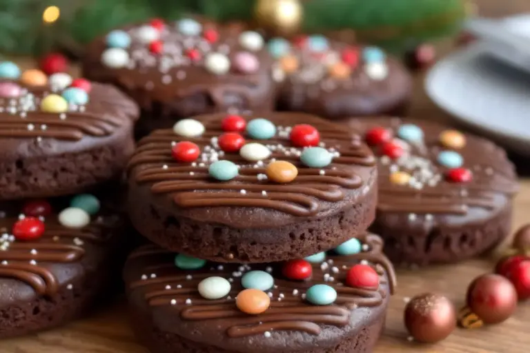 Simple Christmas Brownie Cookies Recipe