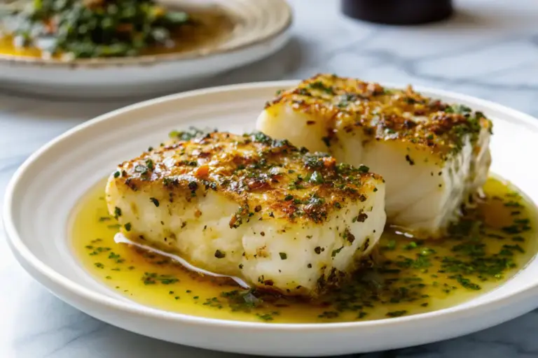Easy Garlic Butter Cod Recipe