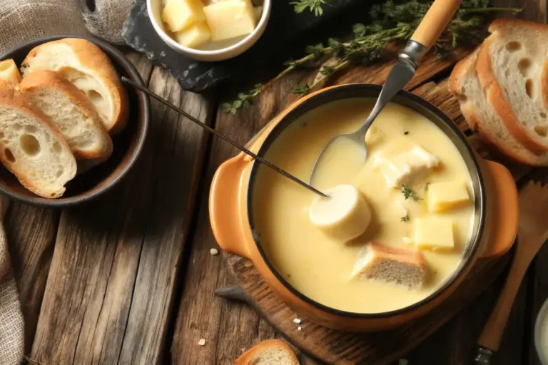 Simple Cheese Fondue Recipe