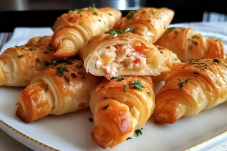Easy Crab Crescent Bites Recipe for Parties