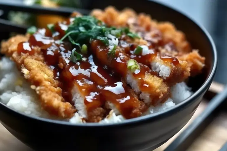 Easy Homemade Japanese Katsu Bowls Recipe