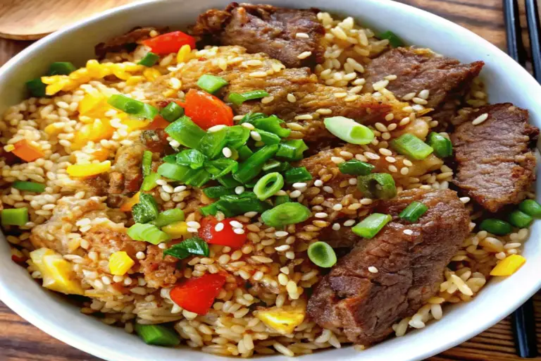 Healthy Japanese BBQ Fried Rice Recipe