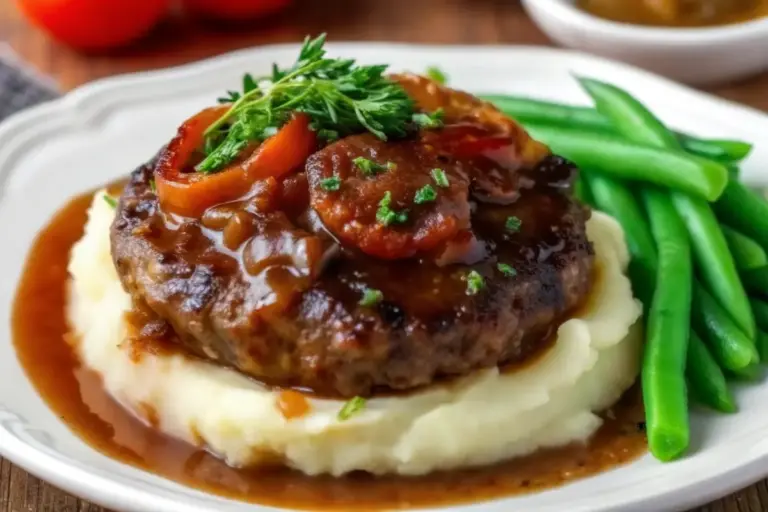 Simple Homemade Hamburger Steak Recipe