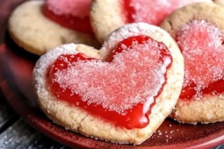 Simple Sweet Strawberry Sugar Cookies Recipe