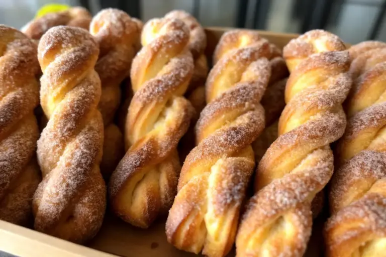 Easy Sourdough Discard Cinnamon Sugar Twists