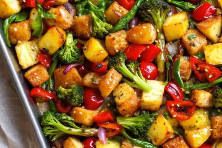 Healthy Hawaiian Chicken Sheet Pan Recipe