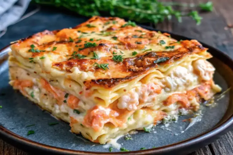 Simple Ultimate Shrimp Crab Lasagna Recipe